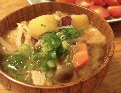 豚汁は味噌の種類によって味が変わります