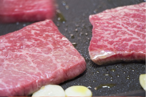 ホットプレートでお肉