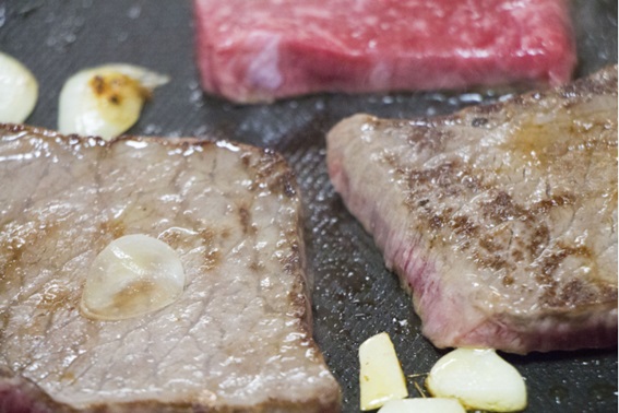 牛肉焼き加減
